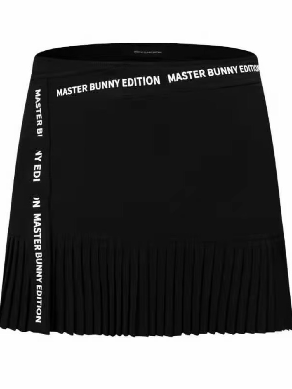 Master bunny edition black golf skort